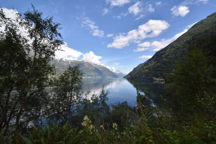 Die vereinzelten Seen stehen dem Fjord in nichts nach