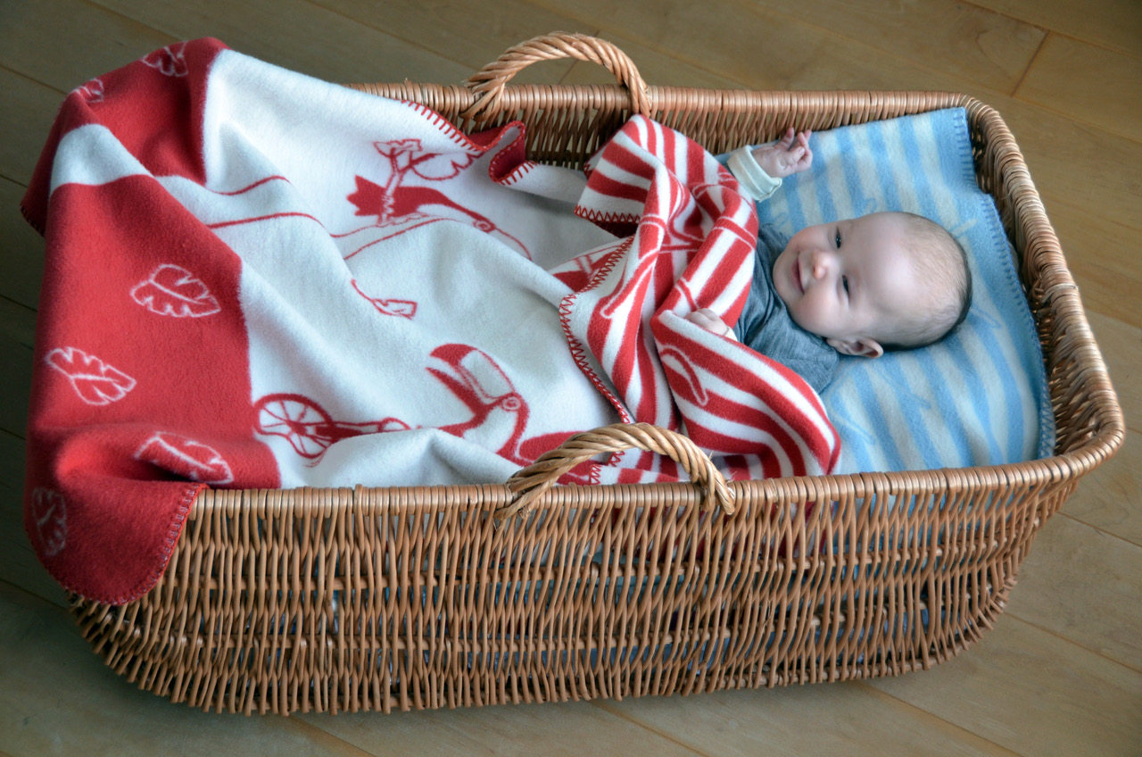 Babydecken aus Bio-Baumwolle, kuschelig weich in skandinavischem Design -  kuschelige Babydecken und Wohndecken aus Bio-Baumwolle, nachhaltig und fair  in Deutschland