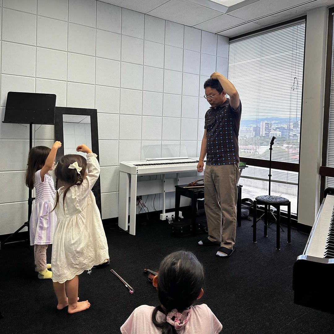 wonderful masterclass for our violin students