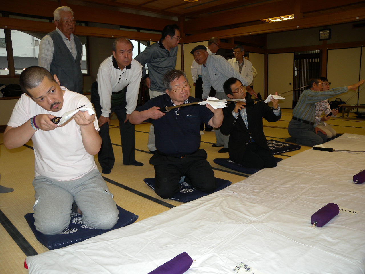 「刀剣鑑賞会」で解説をしました。