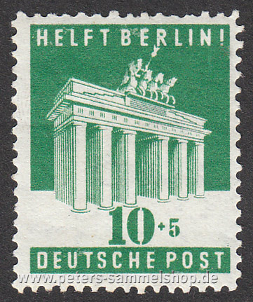 Bizone 1948 1949 Mi Nr 52 110 Peters Sammelshop