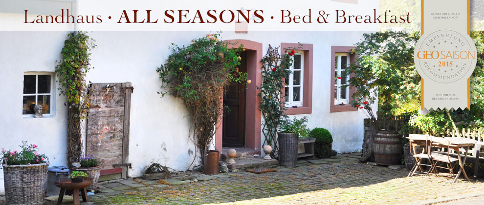 Eifel Landhaus All Seasons B&B