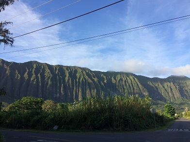 神々しい山並み ハワイのこと いろいろ 神々しい山並み ハワイのこと いろいろ