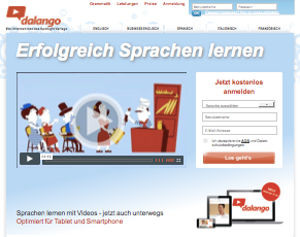 Webseite von dalango