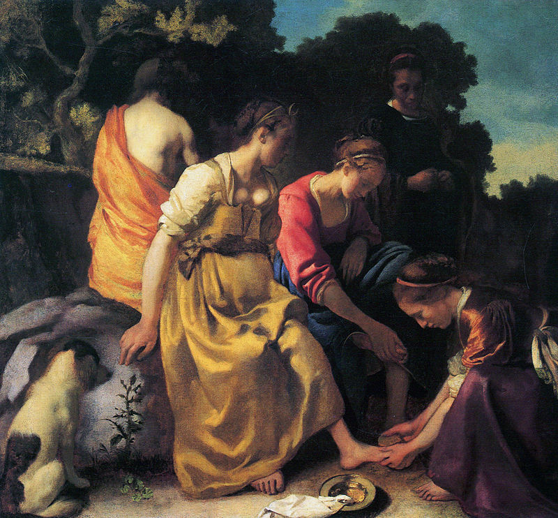 L'Epervier de Diane (début du poème)