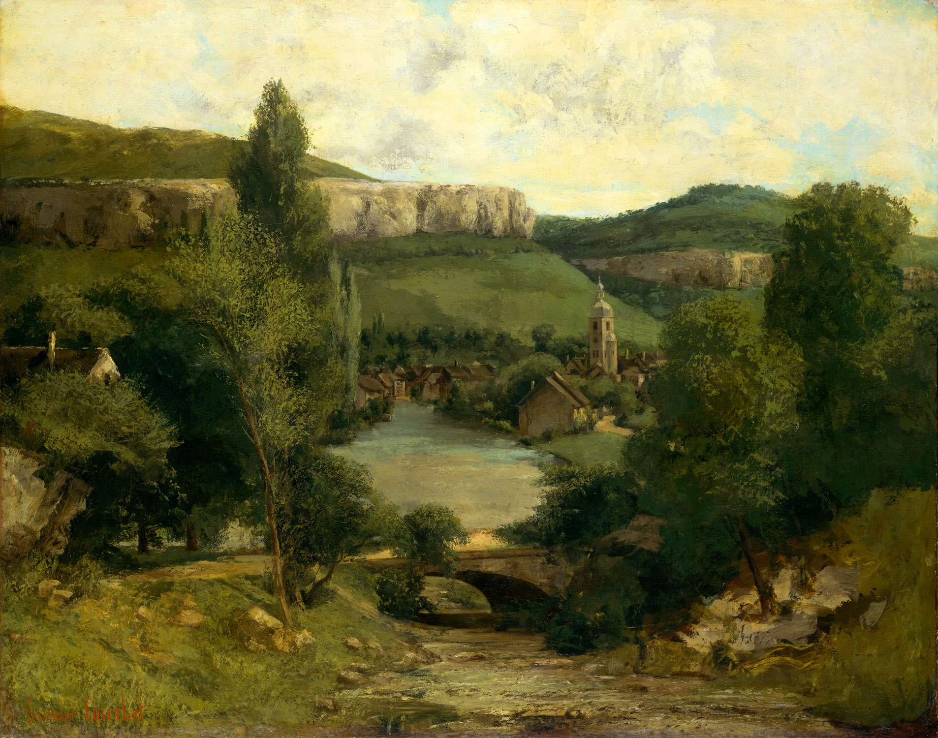 Ornans et son miroir 