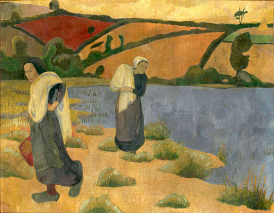 Les lavandières par Paul Sérusier 