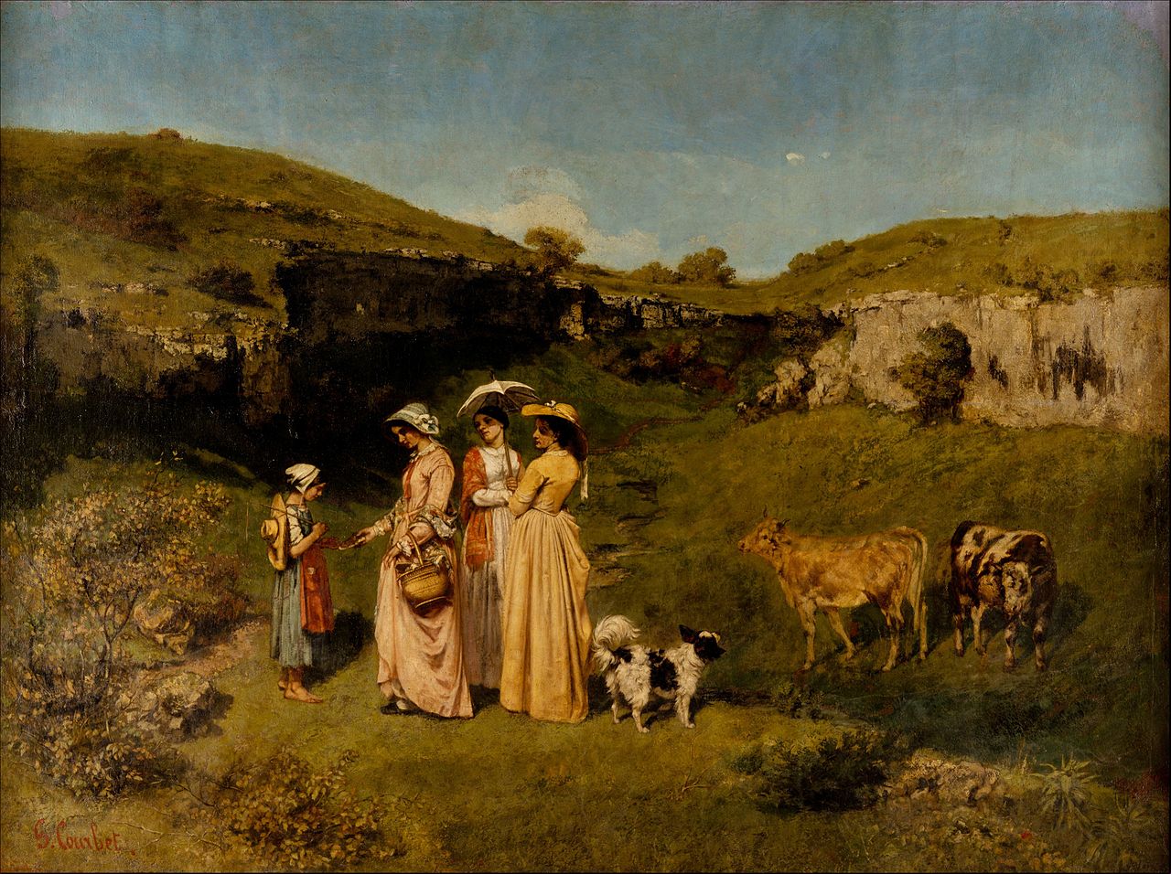 Les demoiselles de village 