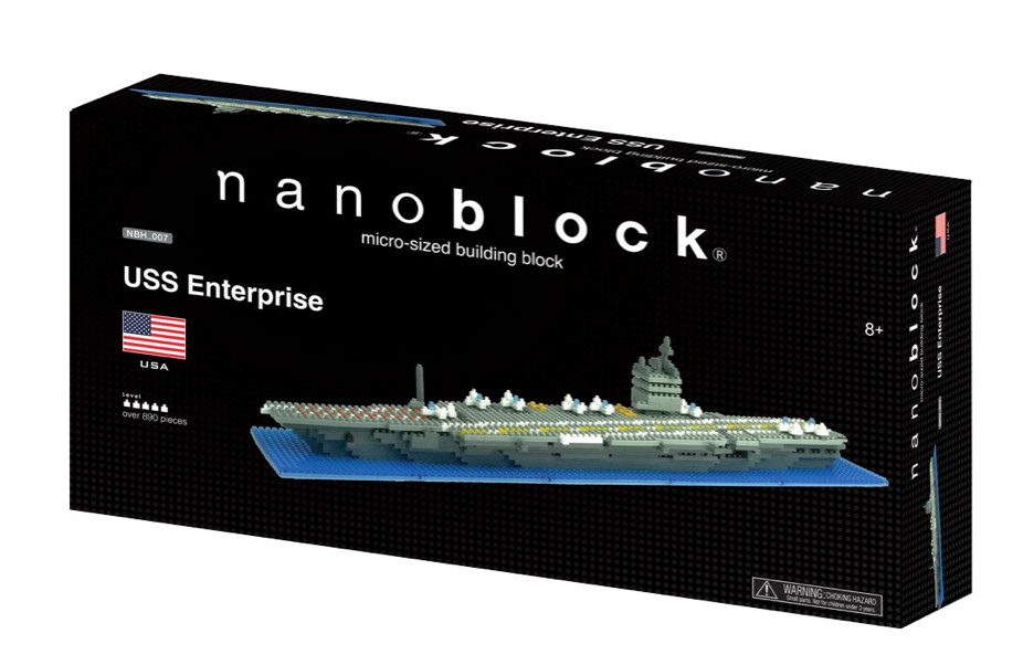 nanoblock aircraft carrier building bricks lego compatible