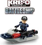 Kre O Battleship Aircraft Carrier Building Bricks World