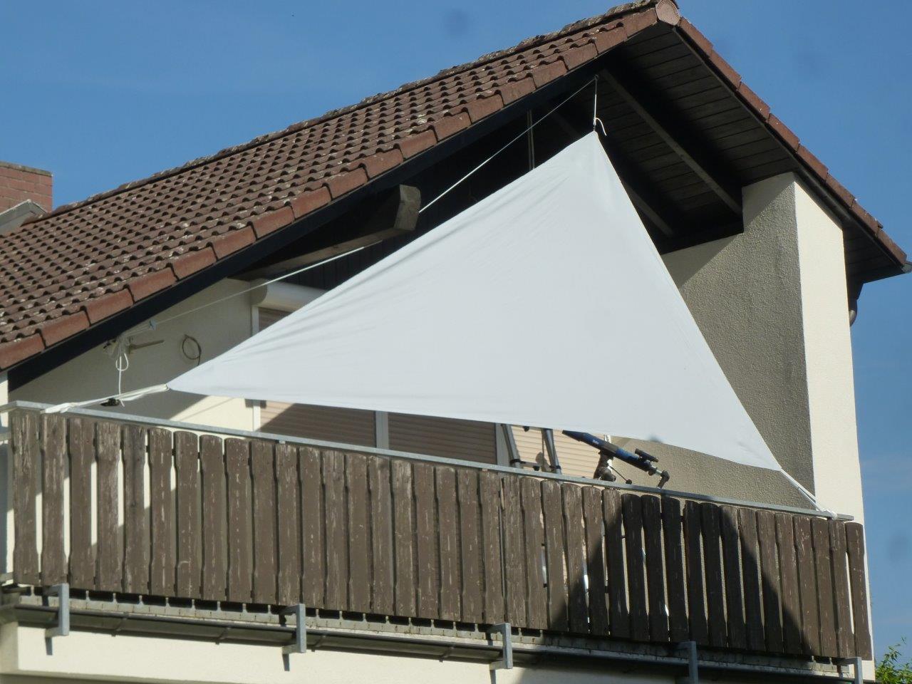 Sonnenschutzsegel Balkon
