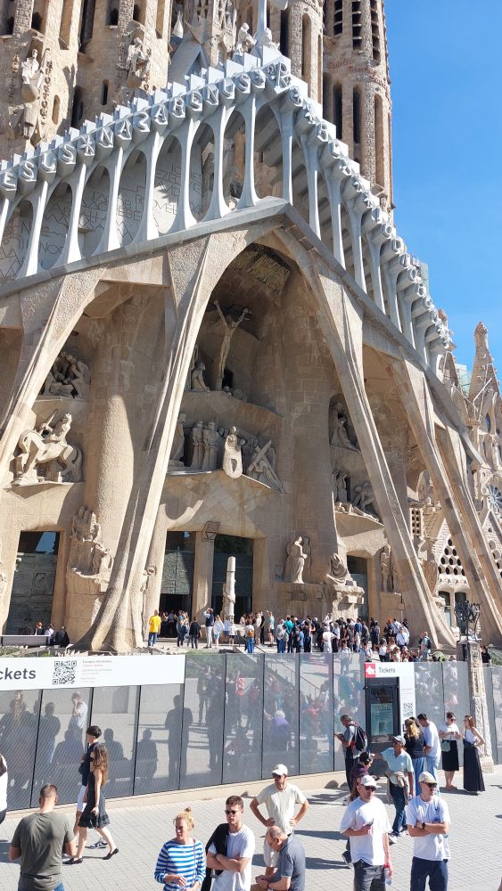 Sagrada Familia Rückseite