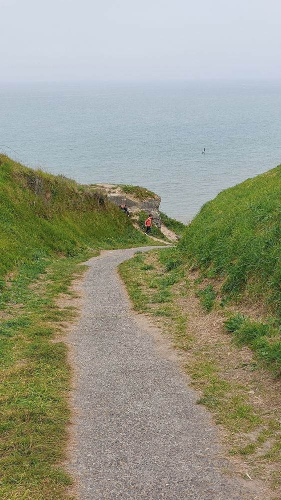 Weg vom CP zum Strand