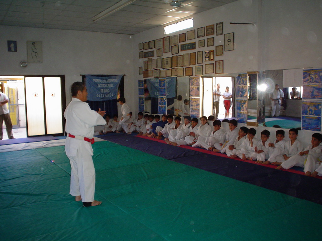 Sensei Yoriyuki Yamamoto en Catamarca