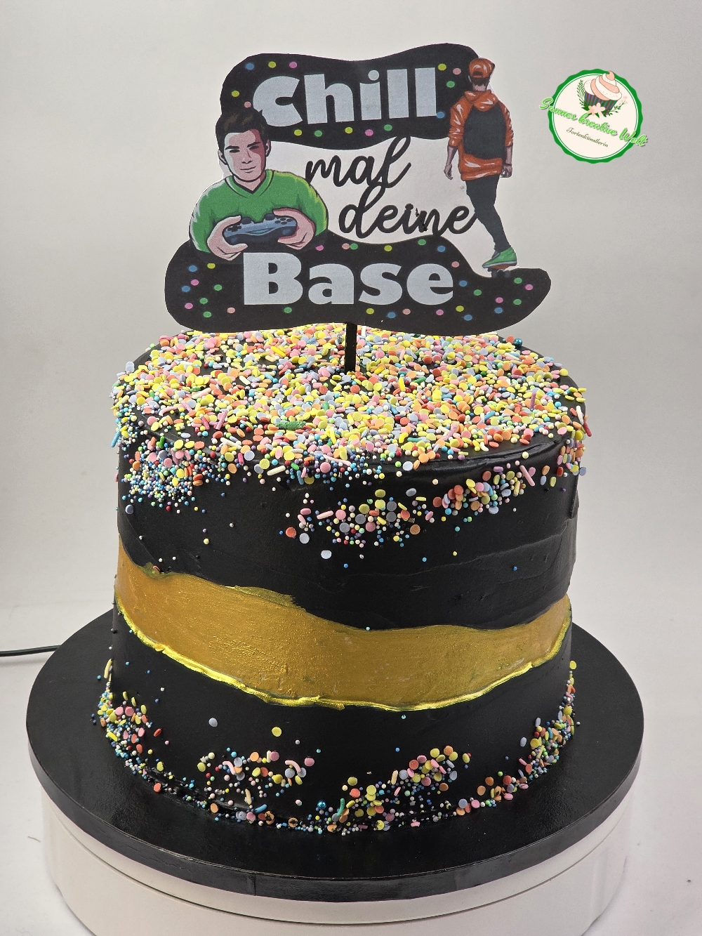 Chill the Base Cake 