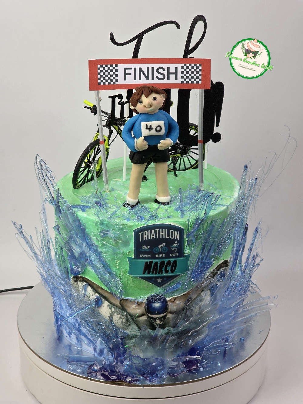 Triathlon Torte 
