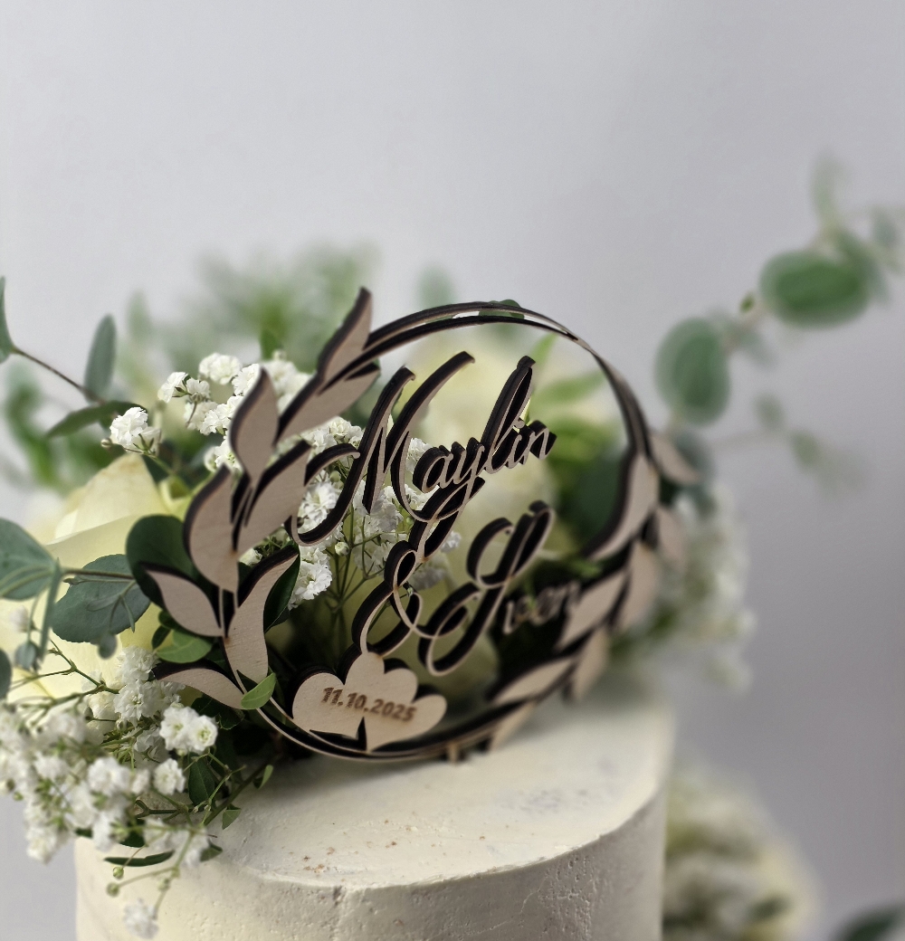 Süße Hochzeitstorte 