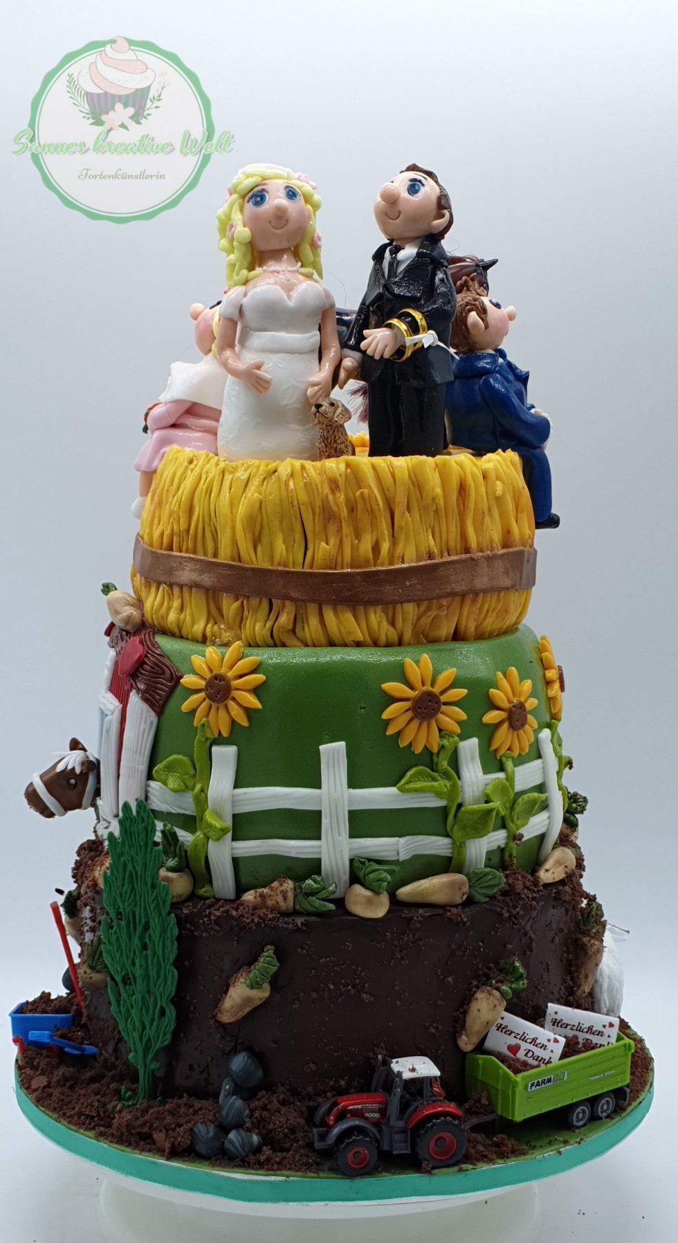 Farmer/Landwirtschaft Torte 