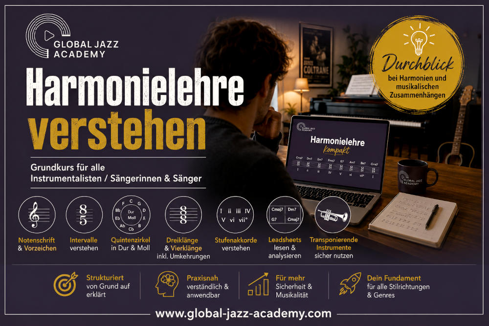 Harmonielehre verstehen - Grundkurs für Jazz-Einsteiger