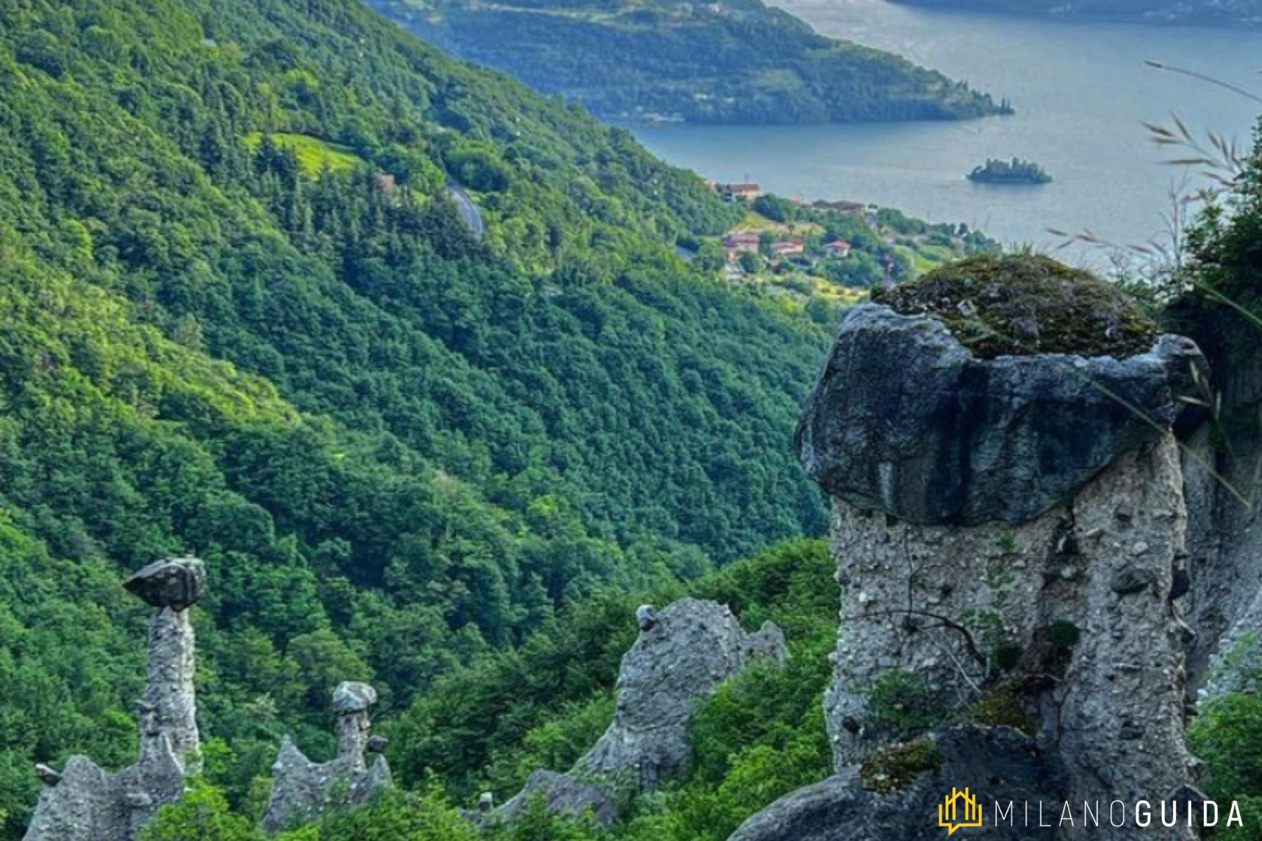 Visita guidata Camini fate Piramidi Zone