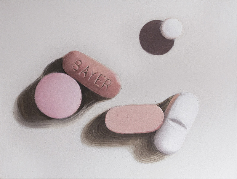 'Bayer I' 30x40cm oil on canvas, 2012