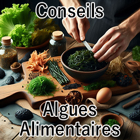 Utiliser les algues alimentaires, conseils, recettes