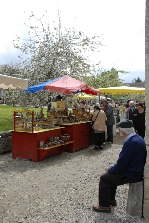 Le Marché de Potiers au Prieuré Saint Gabriel © Philippe PIERRE 2010