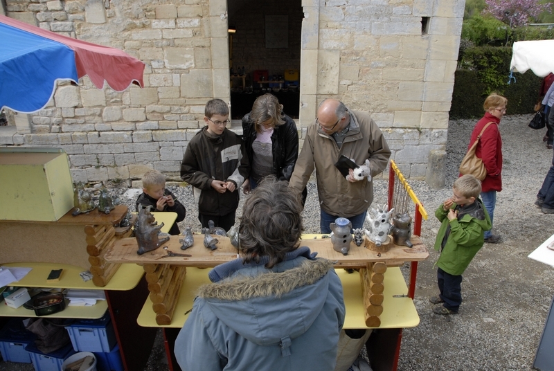 Le Marché de Potiers au Prieuré Saint Gabriel © Philippe PIERRE 2010