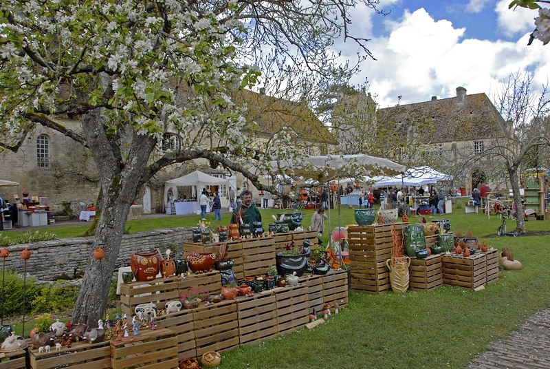 Le Marché de Potiers au Prieuré Saint Gabriel © Philippe PIERRE 2010