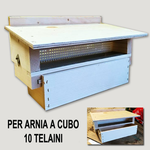 Polline Per Quanto Tempo Assumerlo TRAPPOLA RACCOGLI POLLINE PER ARNIA A CUBO 10 FAVI - Agraria Ughetto