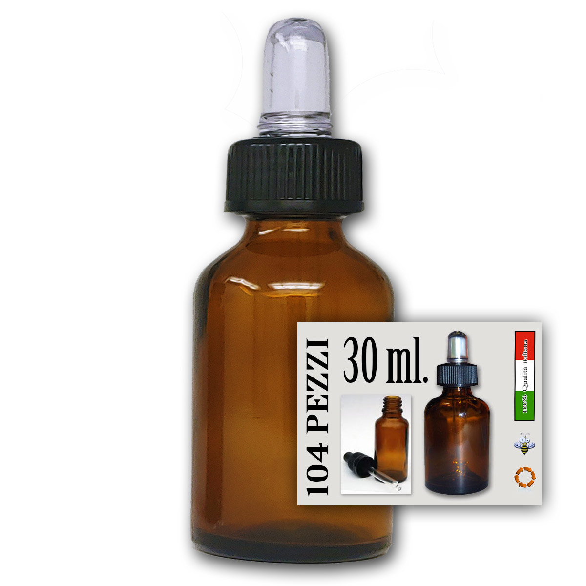 Tvoip 1 bottiglia contagocce in vetro a forma di teschio, 30 ml, per Halloween, cocktail bar, olio essenziale con pipetta, ricarica vuota (30 ml