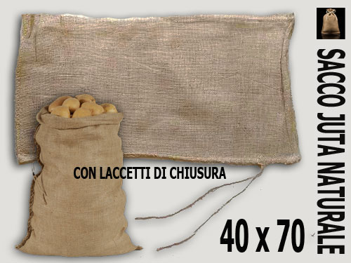 10 Sacchi Di Iuta Naturali, 60x110 Cm, Capacità 50 Kg - Riutilizzabili Per Patate, Protezione Piante E Rifiuti Verdi