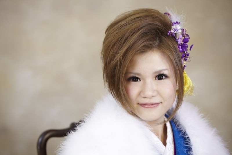 横浜成人式着付け・ヘアセット・メイク・前撮り