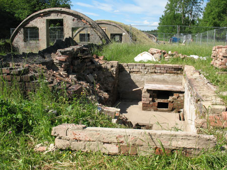 auwerk V Funtionsanbau möglicherweise Desinfektionsbad, da Warmwasserbereitung möglich