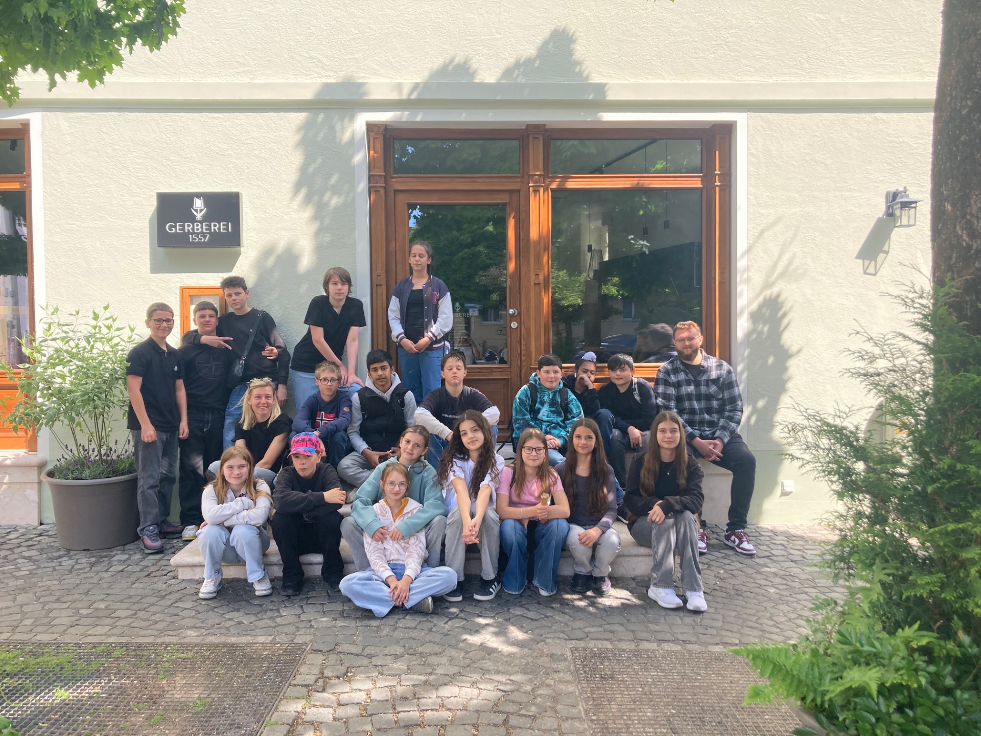 Besuch der Synagoge in Augsburg