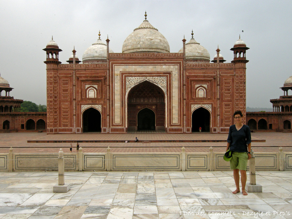 Mosque du Taj Mahal - Agra