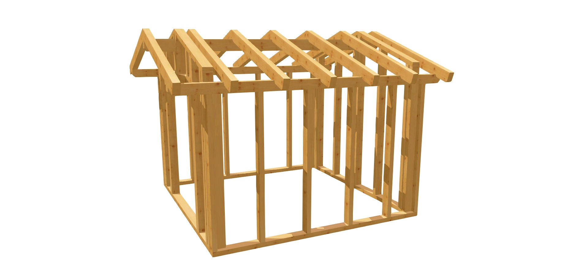 Gartenhaus aus Holz – Perfekt für den heimischen Garten, robust und langlebig.