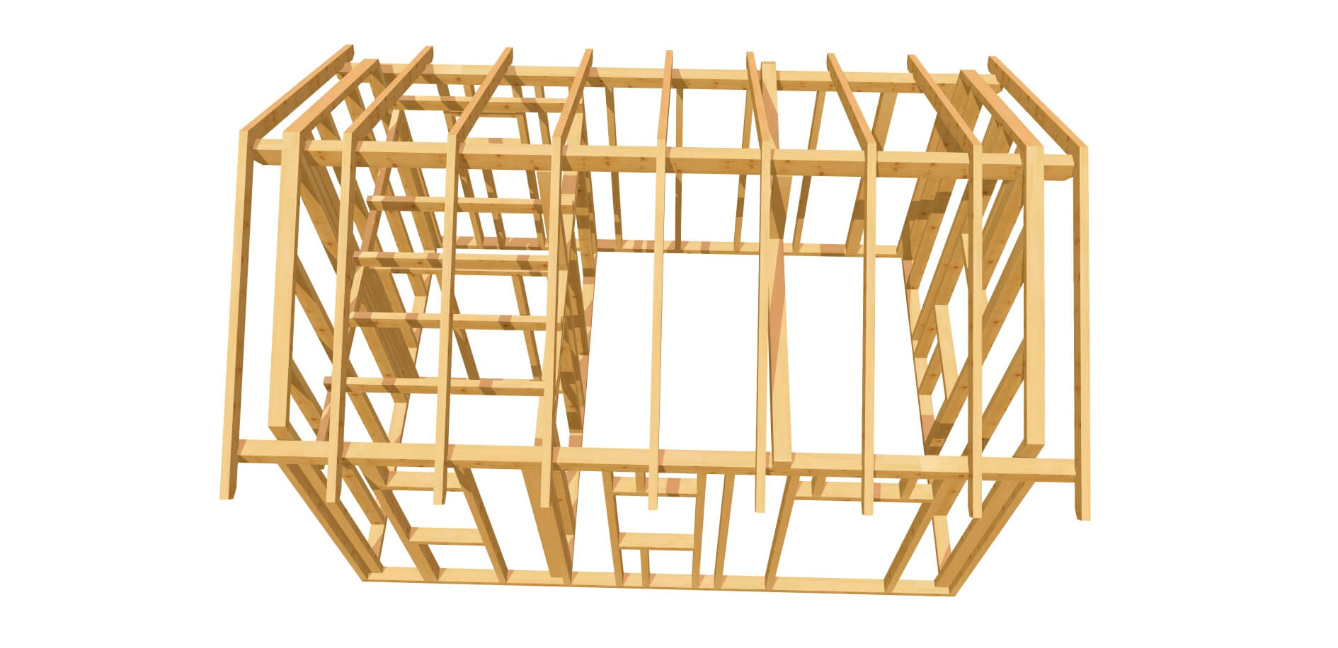 Gartenhäuschen selber bauen 5,2m x 3,8m