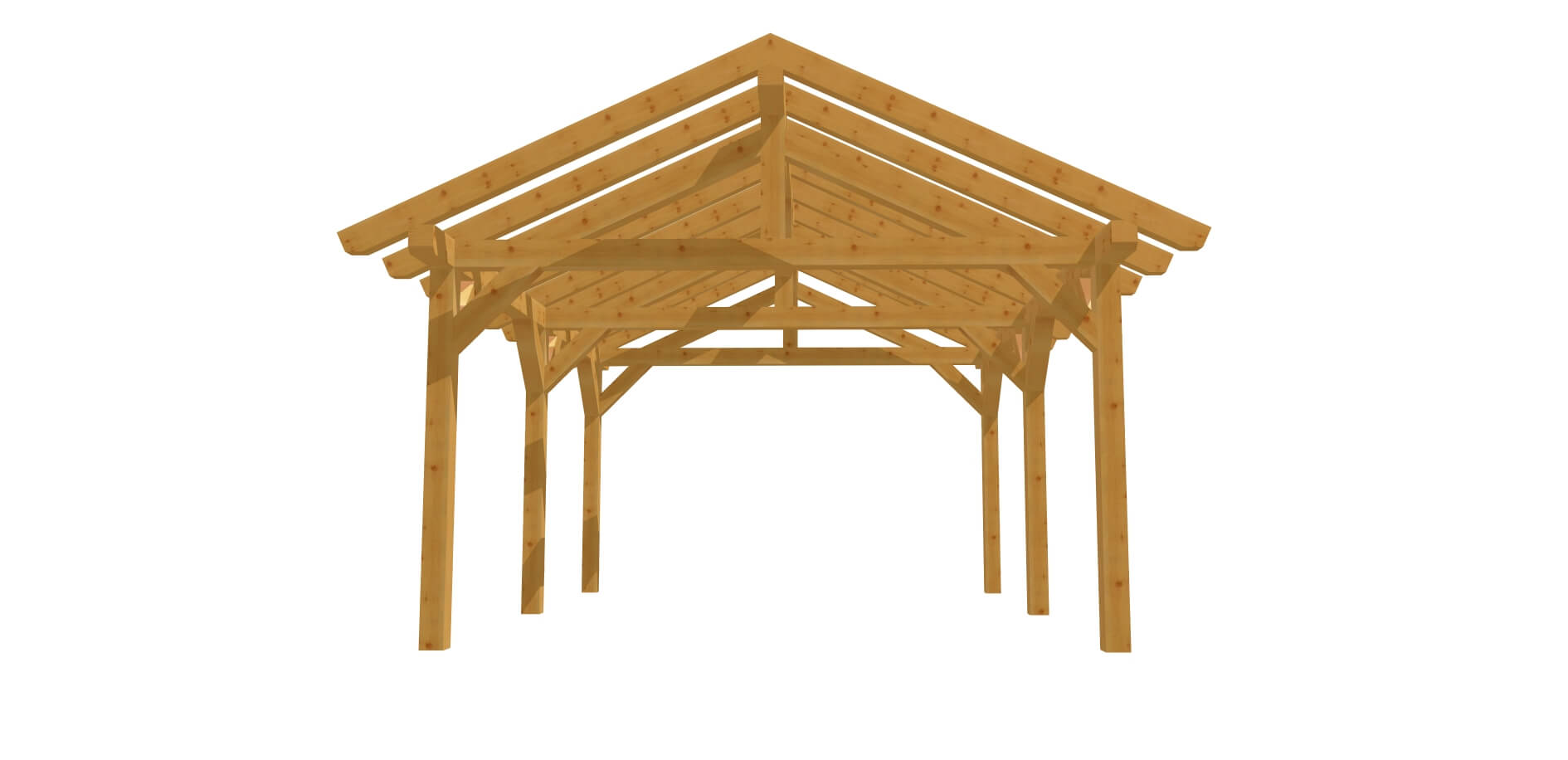 Carport DIY 4m x 5m bauen