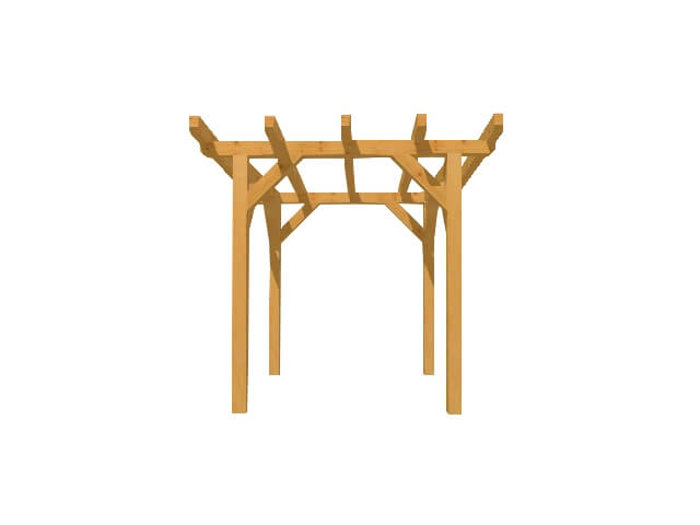 Überdachung selber bauen