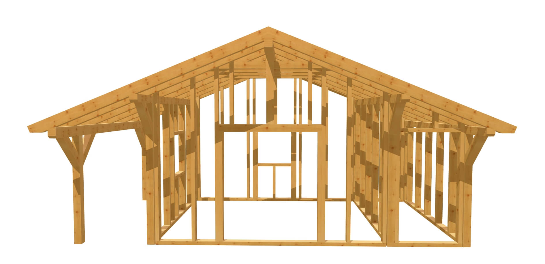 Holzhaus selber bauen
