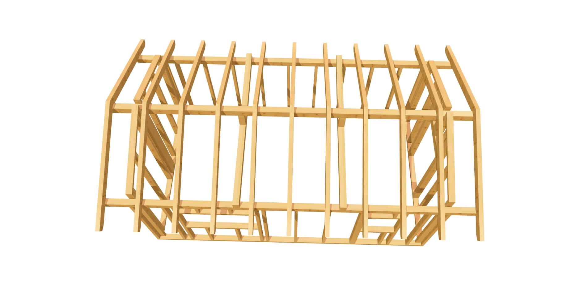 Bauplan für Holzgartenhaus