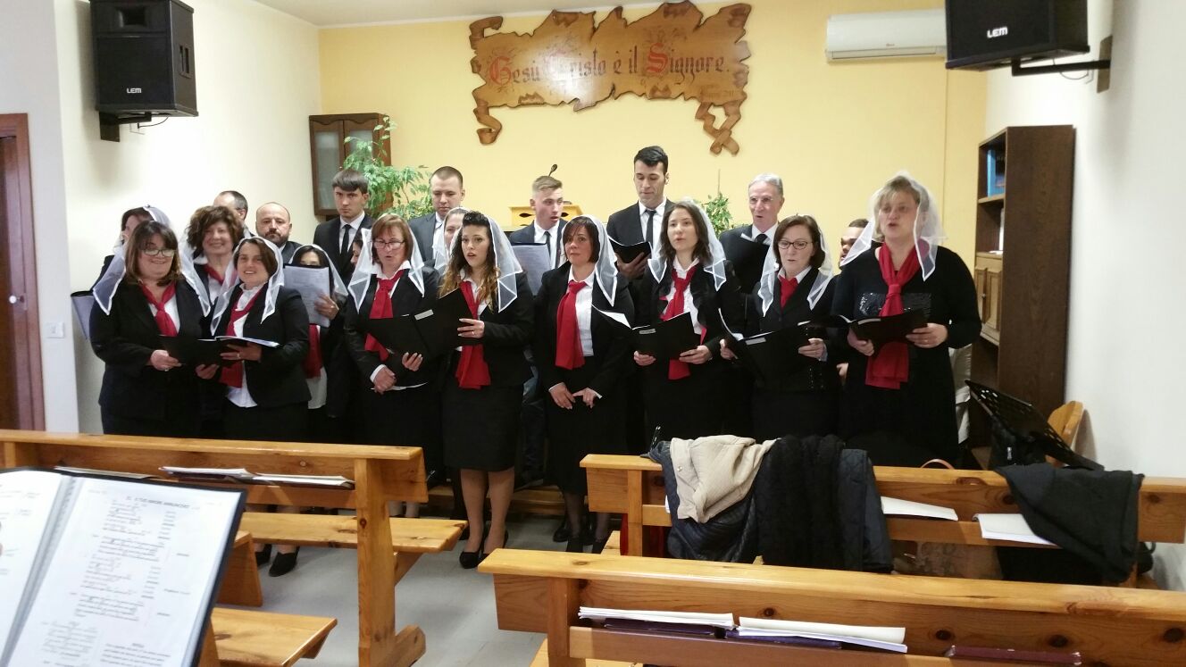 Coro della Chiesa Cristiana Evangelica di Genazzano (RM).