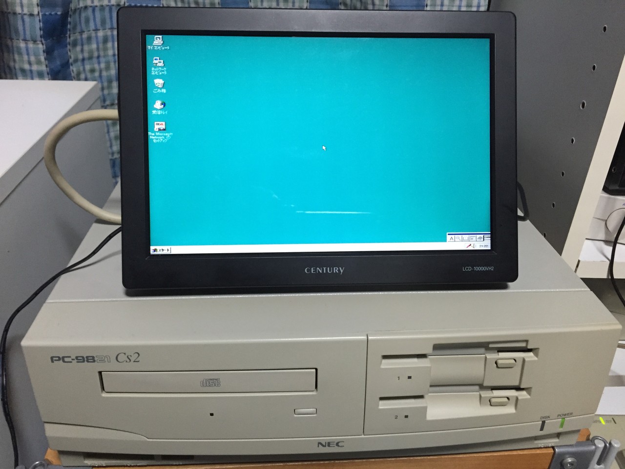PC-9821Cs2パワーアップ計画