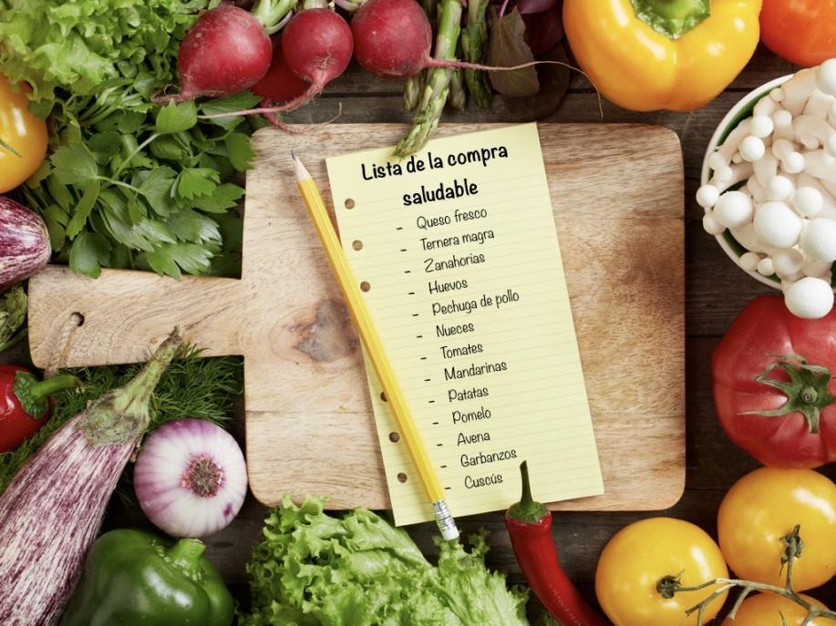 lista de compra saludable
