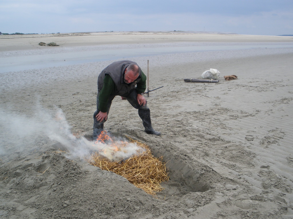 Une petite flambée pour se réchauffer