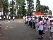 2011年7月3日に行われた日吉地区グラウンドゴルフ大会