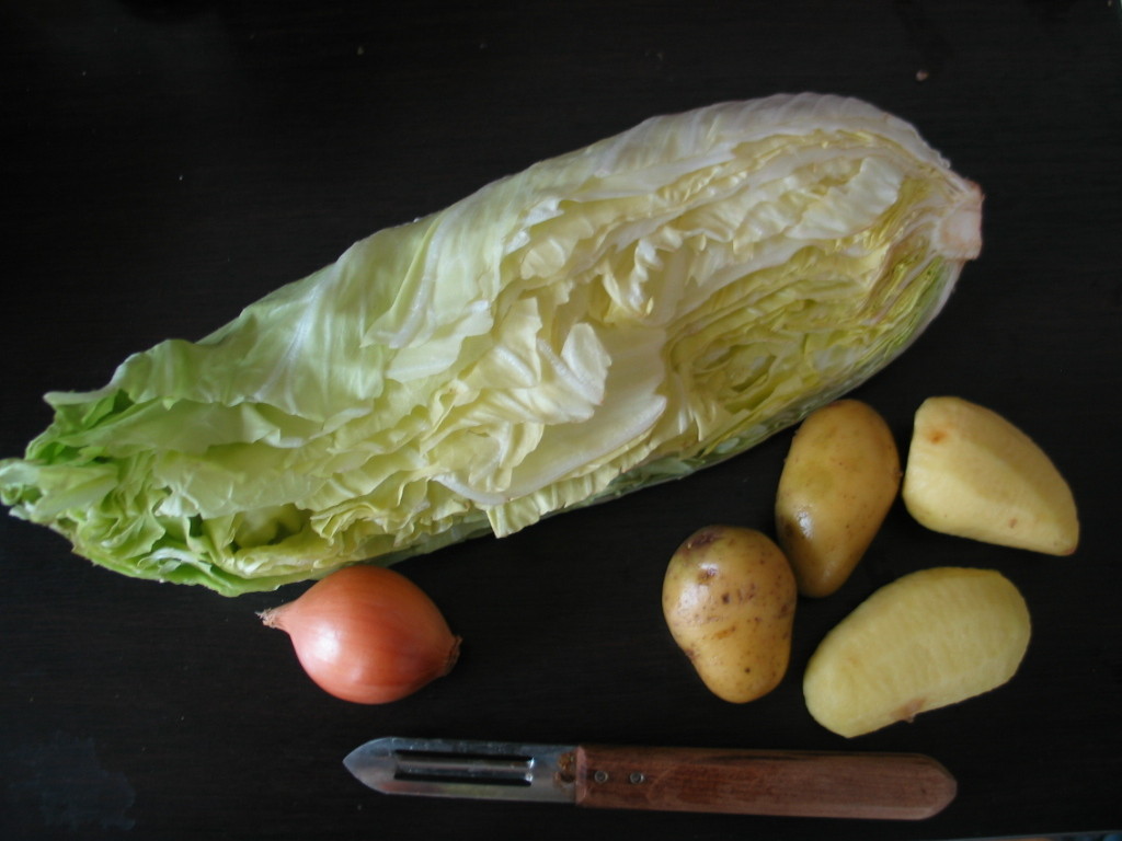 Gratin de salade "pain de sucre" - Saperlypopette!
