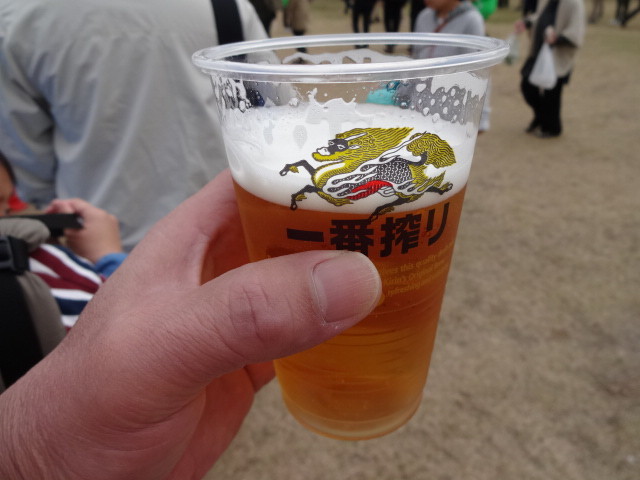 餃子にはビールが合う(^_-)-☆
