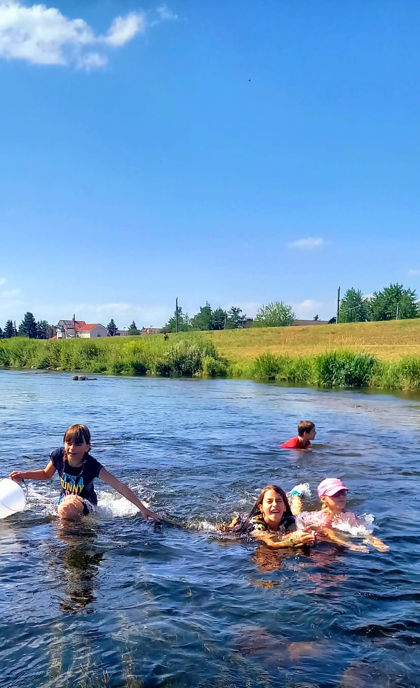 Planschen und Schwimmen...auch Spaß darf sein